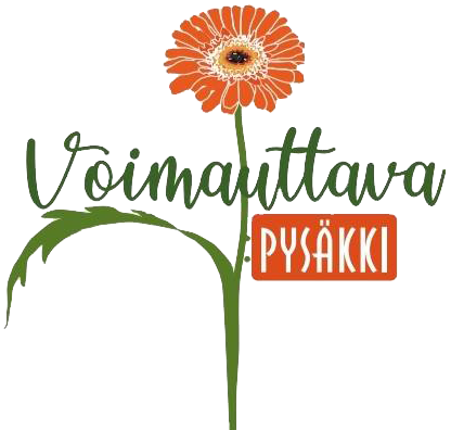 Voimauttava pysäkki logo